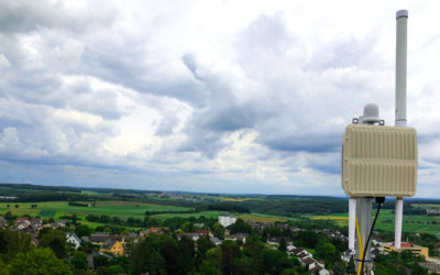 iks installiert erstes LoRaWAN Gateway